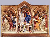 Coronation of the Virgin and Adoring Saints by Lorenzo Monaco